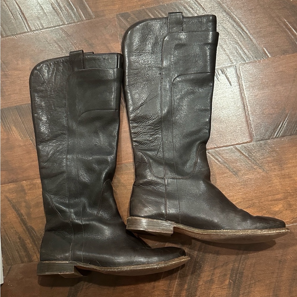 Frye Brown Leather Boots